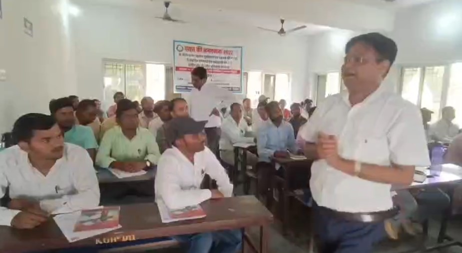 सिंघिया में जनगणना 2027 को लेकर प्रशिक्षण कार्यक्रम अंतिम चरण में